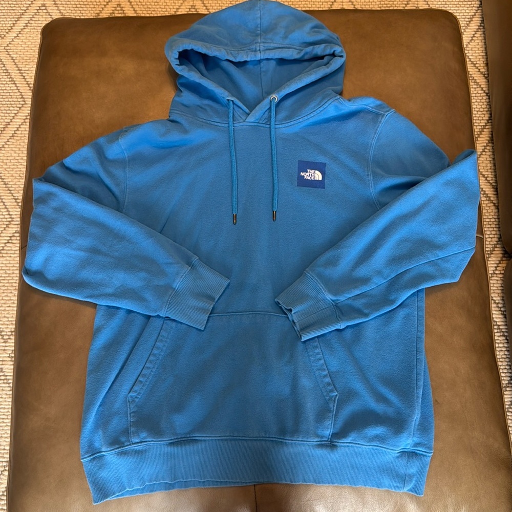 North Face Men’s Blue Hoodie